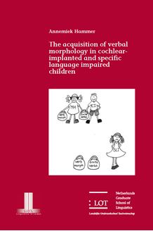 Picture of The acquisition of verbal morphology in Cochlear Implanted and Specific Language Impaired children