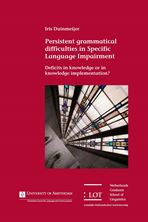 Picture of Persistent grammatical difficulties in Specific Language Impairment 